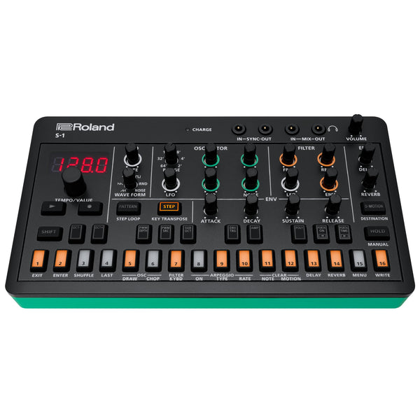 Roland S-1 Tweak Synth Compact Polyphonic Sound Module Synthesizer ...