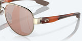 Costa Del Mar South Point Brushed Gold/Copper Polarized 580G 59 mm Sunglasses