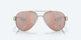 Costa Del Mar South Point Brushed Gold/Copper Polarized 580G 59 mm Sunglasses
