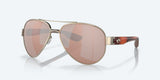 Costa Del Mar South Point Brushed Gold/Copper Polarized 580G 59 mm Sunglasses