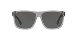 GUCCI GG0010S Black / Gray Square Authentic Polarized Sunglasses 58 mm - NEW
