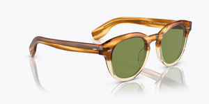 Oliver Peoples CARY GRANT SUN OV 5413SU Honey VSB/Green C 50mm Sunglasses