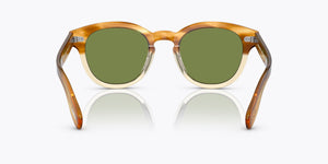 Oliver Peoples CARY GRANT SUN OV 5413SU Honey VSB/Green C 50mm Sunglasses