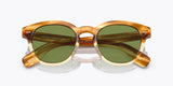 Oliver Peoples CARY GRANT SUN OV 5413SU Honey VSB/Green C 50mm Sunglasses