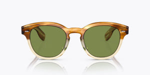 Oliver Peoples CARY GRANT SUN OV 5413SU Honey VSB/Green C 50mm Sunglasses