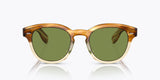 Oliver Peoples CARY GRANT SUN OV 5413SU Honey VSB/Green C 50mm Sunglasses
