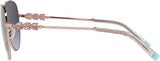 Tiffany & Co.  TF3083B Sunglasses Rubedo Frame, Grey Gradient Lenses, 59MM