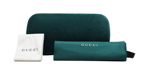 GUCCI GG0022S 001 Black Cat Eye Women's Authentic Sunglasses - 57mm