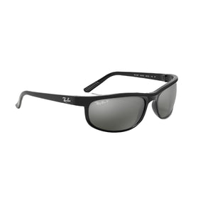 New Ray Ban Polarized Predator 2 RB2027 601/W1 Black/Gray Polarized 62mm Sunglasses