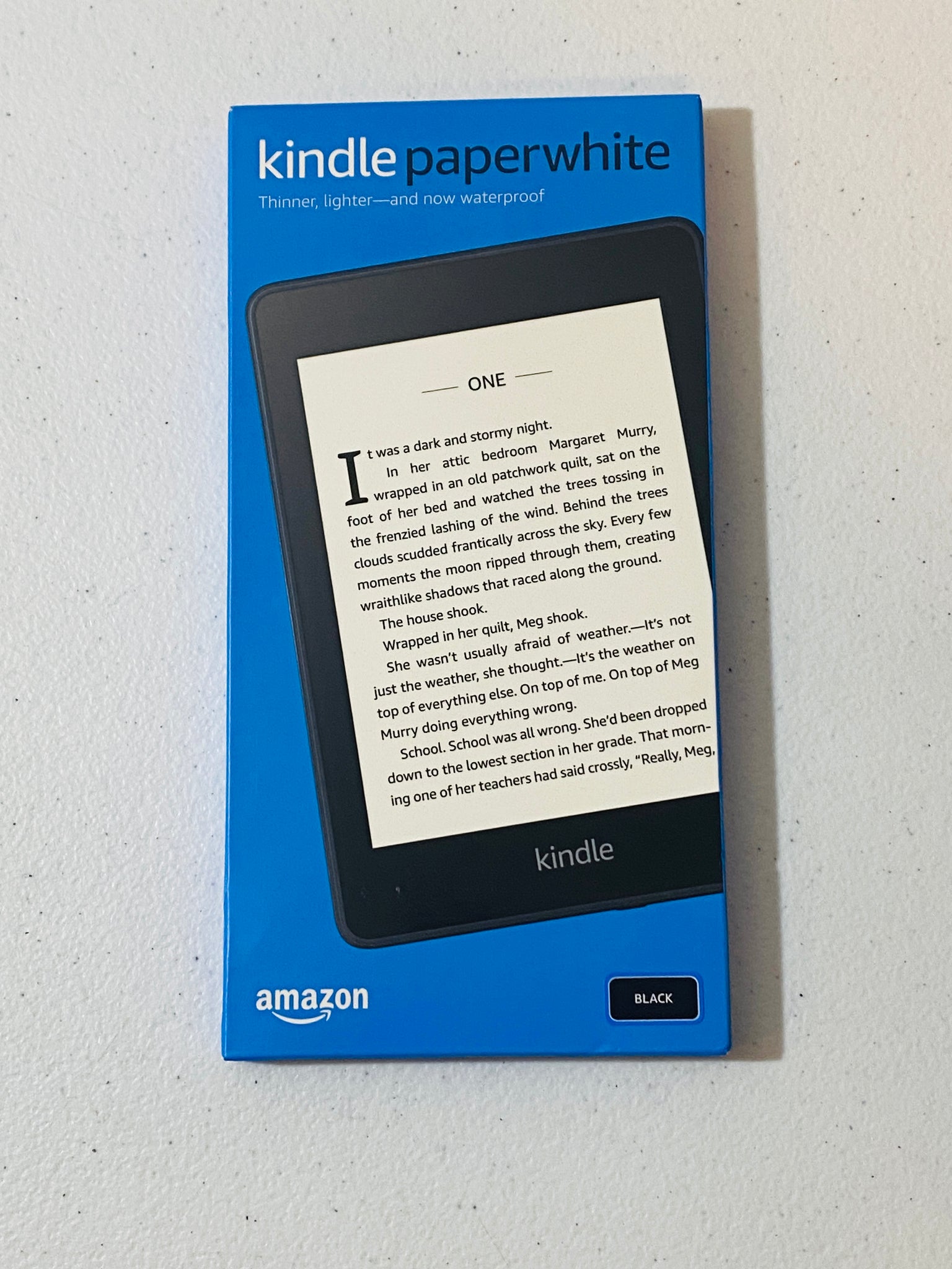 NEW Amazon Kindle Paperwhite 10th Generation 32GB WiFi Waterproof Black