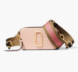 Mark Jacobs Women's Crossbody The Snapshot Rose Multi Small Shoulder Bag