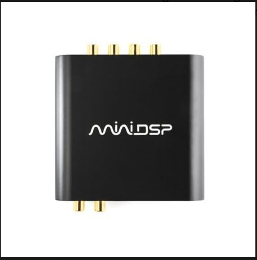 miniDSP 2x4 HD Digital Audio Signal Processor USB Audio DAC Toslink Audio Source