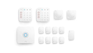 NEW 14 Piece Kit Ring Alarm 2nd Generation Home Security System - White