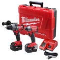 Milwaukee M18 FUEL 2 Tool Hammer Drill / Impact Driver Combo Kit - (2997-22)