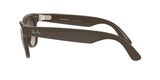 Ray-Ban Stories | Meteor Square Smart Glasses, Shiny Brown/Brown Gradient, 51 mm