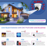 HIK DS-2CD2387G2-LU 2.8mm 4K 8MP ColorVu Fixed Turret IP Camera PoE Mic