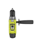 Ryobi P214 ONE+ 18V 1/2 inch Hammer Drill Driver + Battery + Charger + Tool Bag