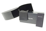 Prada PR 54US Folding Sunglasses Gold/Gradient Mirror Lens - RARE - NEW