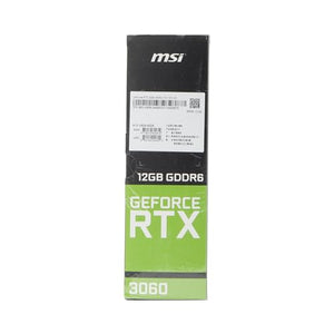 MSI GeForce RTX 3060 AERO ITX 12G OC Graphics Board 12GB GDDR6 VD7870