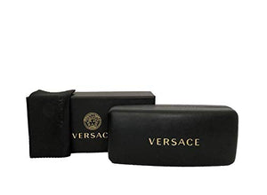 VERSACE VE3218 GB1 Black Square Rectangle 53 mm Eyeglasses