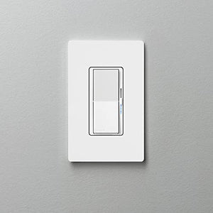 Lutron Diva Smart Dimmer Switch for Caseta Smart Lighting- DVRF-6L-WH-R -White