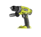 Ryobi P214 ONE+ 18V 1/2 inch Hammer Drill Driver + Battery + Charger + Tool Bag