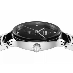 Rado Centrix Automatic Diamonds Unisex Black Dial Swiss Movement R30020712