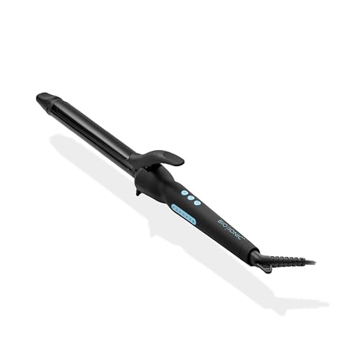 Bio Ionic Long Barrel Styler: 1-Inch Ceramic Curling Iron for Long &amp; Medium Hair