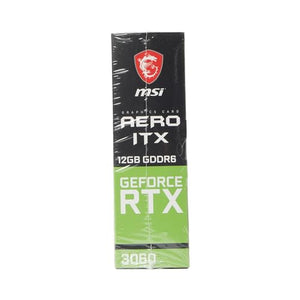 MSI GeForce RTX 3060 AERO ITX 12G OC Graphics Board 12GB GDDR6 VD7870