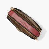 Mark Jacobs Women's Crossbody The Snapshot Rose Multi Small Shoulder Bag