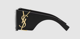 NEW SAINT LAURENT SL M119 BLAZE 001 BLACK GOLD SUNGLASSES 54MM - AUTHENTIC