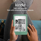 AMAZON KINDLE E-READER, 11TH GEN, 16GB, WI-FI, 6", MATCHA GREEN (2024 RELEASE)