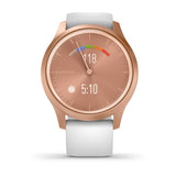 Garmin Vívomove Style - Rose Gold/White Silicone Band 010-02240-00