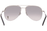 SAINT LAURENT Classic 11 M Silver/Grey Gradient Sunglasses - Authentic