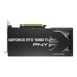 PNY NVIDIA GEFORCE RTX 5060 TI OC DUAL FAN 8GB GDDR7 GRAPHICS CARD - BLACK