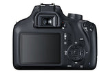 Canon EOS 4000D DSLR Camera and EF-S 18-55 Mm F/3.5-5.6 III Lens Black -  NEW