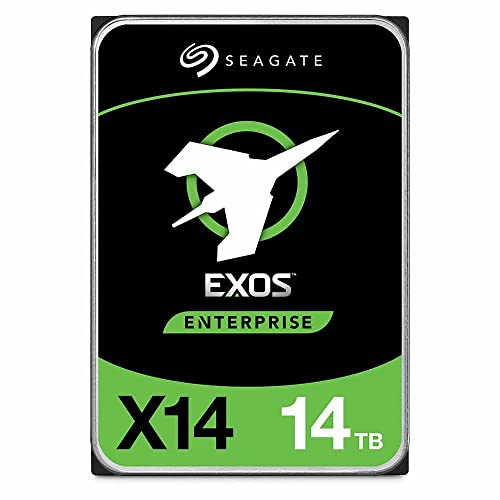 Seagate Exos X14 HDD 14TB SATA 6Gb/s 3.5" Enterprise Hard Drive (ST14000NM0018)