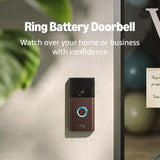 Ring Video Doorbell – 1080p HD - Motion Detection -Easy installation – Venetian Bronze