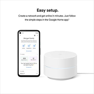 Google Wi-Fi Mesh Network System Router AC1200 Point 3 Pack GA02434-US SEALED