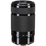 Sony E 55-210mm F4.5-6.3 Lens for Sony E-Mount Cameras (Black)