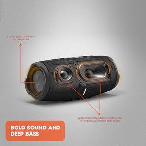 NEW JBL Charge 5 Portable Waterproof Speaker with Powerbank - Red