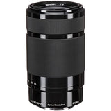 Sony E 55-210mm F4.5-6.3 Lens for Sony E-Mount Cameras (Black)