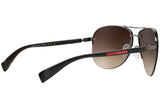 Prada Sport Linea Rossa PS56MS Mens Sunglasses One Size Gun Metal