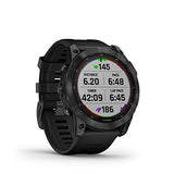 Garmin Fenix 7X Solar Multisport GPS Watch, Slate Grey with Black Band - Open Box
