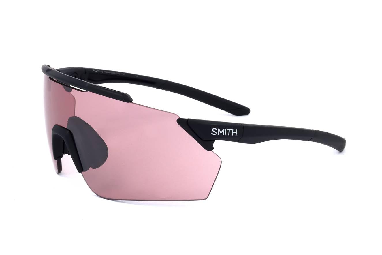 Smith Optics Ruckus ChromaPop Sunglasses, Matte Black/Ignitor, one Size
