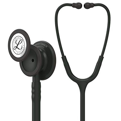 3M Littmann Classic III Monitoring Stethoscope Special All Black Edition 5803