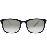 Prada PS 01TS DG02B0 Linea Rossa Sunglasses Black / Silver Mirror - 56mm