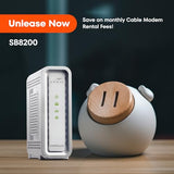 ARRIS SURFboard SB8200 DOCSIS 3.1 Multi‑Gig Cable Modem - NEW