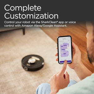 Shark RV2820AE Detect Pro Self-Empty Robot Vacuum with Bagless, 60-Day Capacity