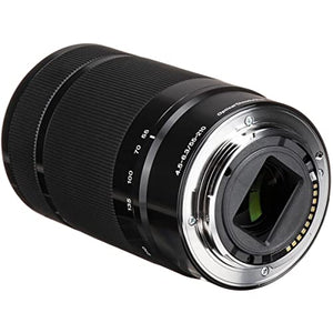 Sony E 55-210mm F4.5-6.3 Lens for Sony E-Mount Cameras (Black)